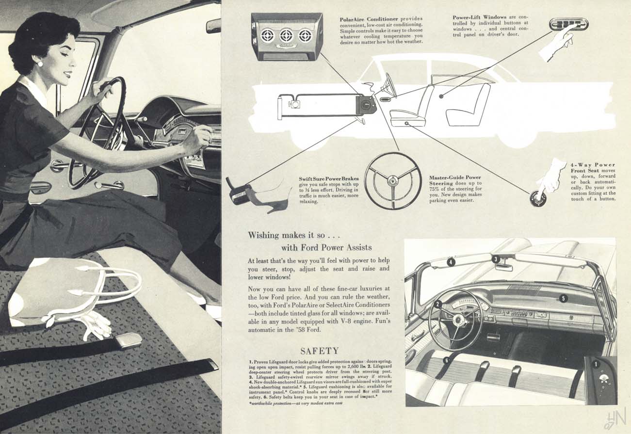 1958 Ford Fairlane Brochure Page 13